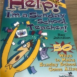 Sunday School Teacher Book - Blue and Yellow
